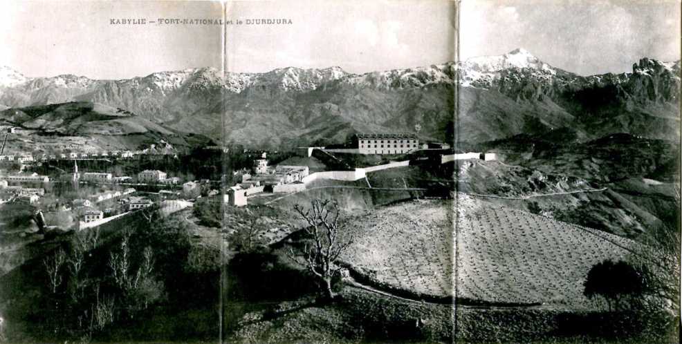 Vue générale : Fort National et le Djurdjura