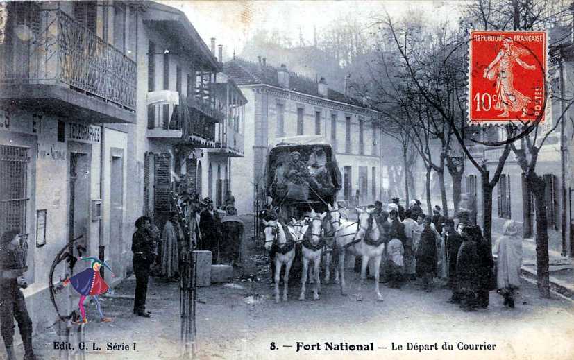 Départ du courrier