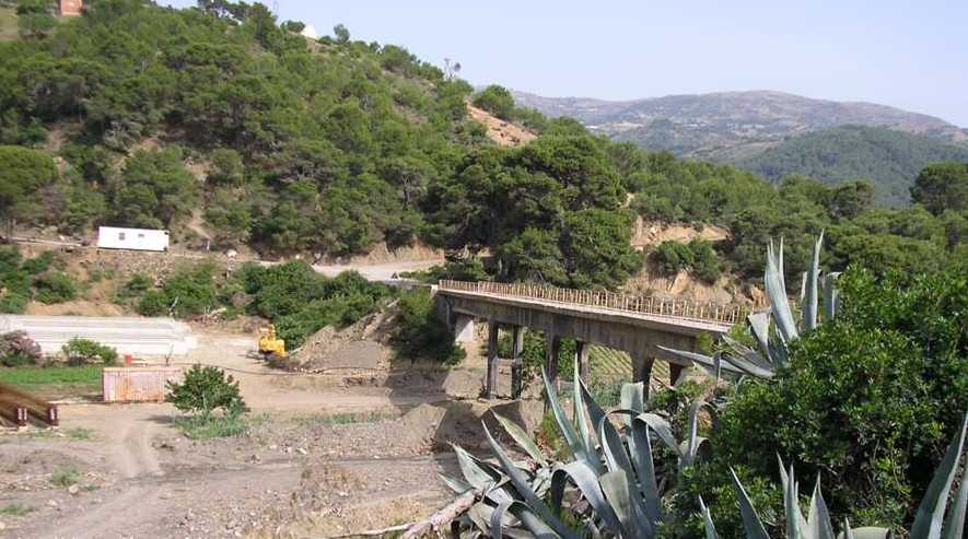 L'oued Outar et le pont de la N 11