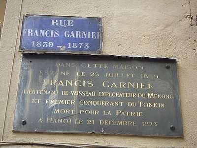 plaque de rue