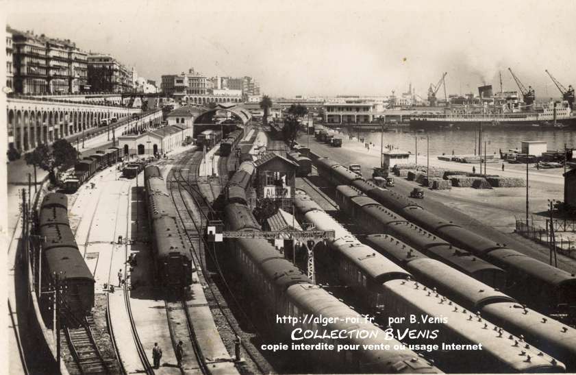 La gare d'Alger-ville