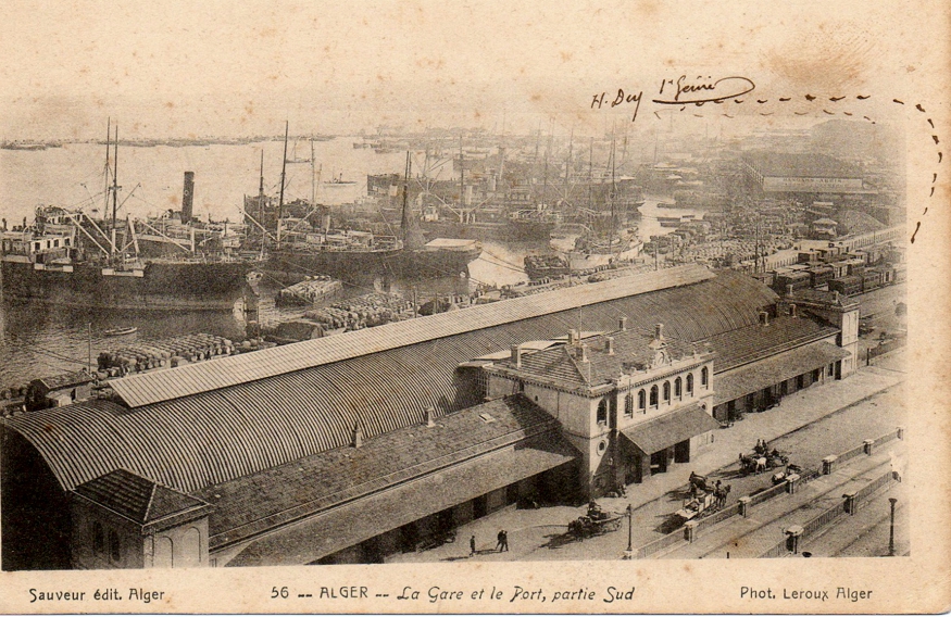 La gare et le port, partie sud