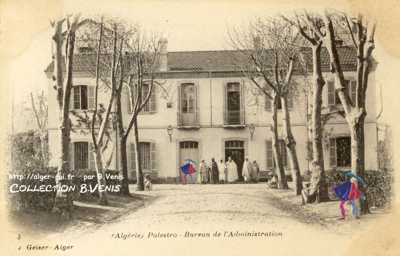 Palestro, bureau de l'administration