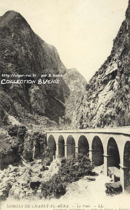 Gorges du Châabet-el-Akra, le pont