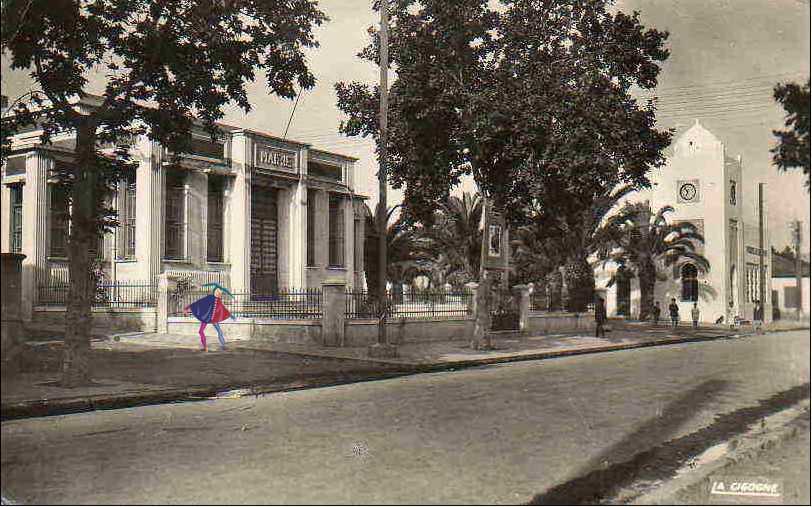 gouraya,la mairie et la poste