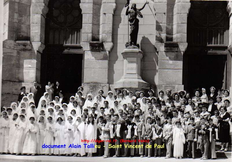 Une communion , Saint Vincent de Paul.