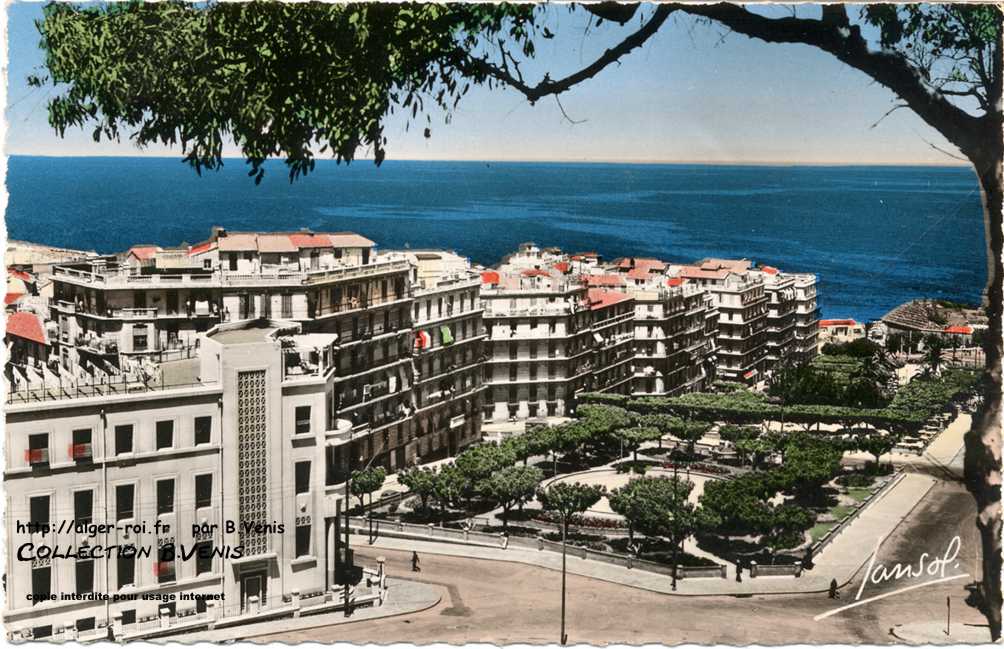 Alger, le boulevard Guillemin et ses alentours.