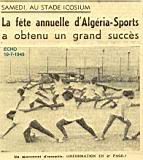 Fête du printemps , Algeria-sports, stade Icosium