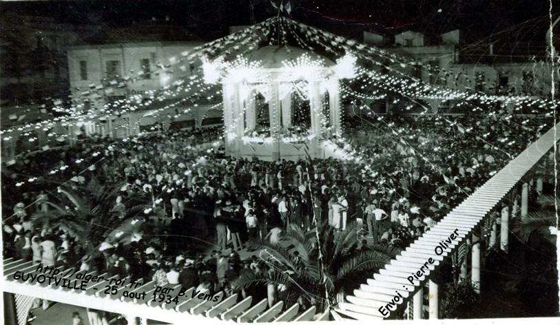 Fête , le 25 aout 1934 