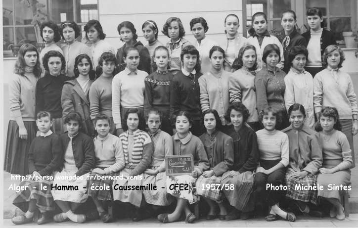 Classe de fin d'études 2, 1957-1958