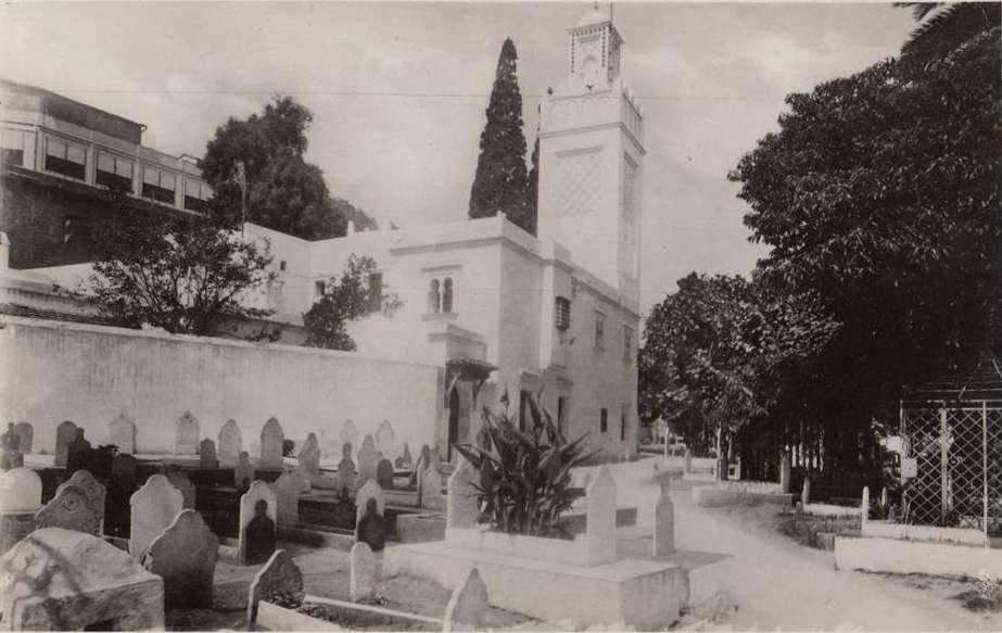 le Hamma,cimetiere et mosquee