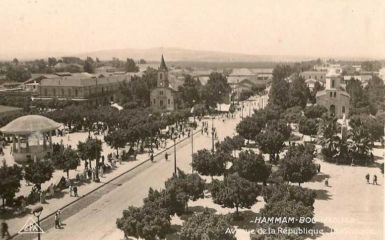 Hammam-bou-hadjar,eglise et mosquee