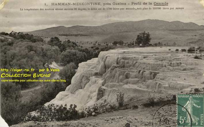 hammam_meskoutine, les cascades