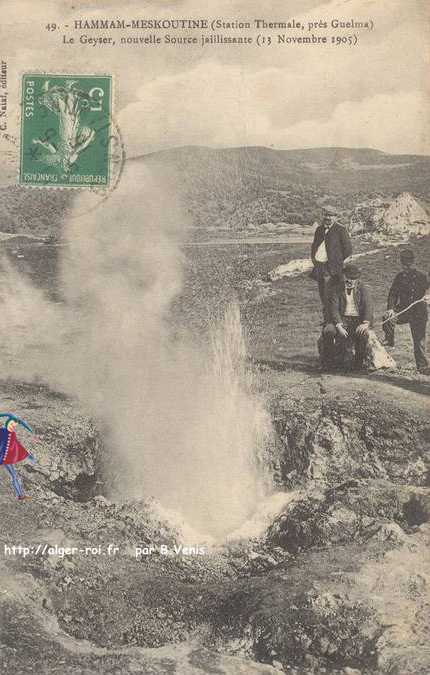 Le geyser, nouvelle source jaillissante