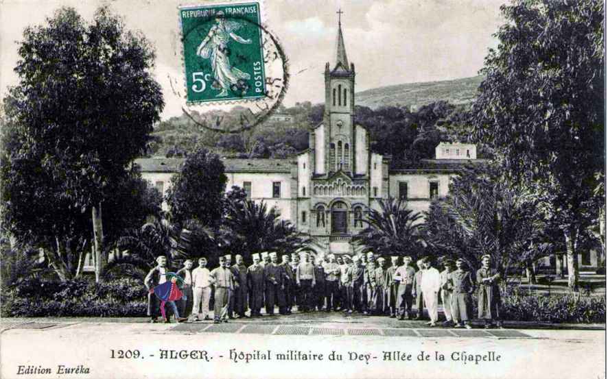 hopital maillot,anciennement du Dey,allee de la chapelle