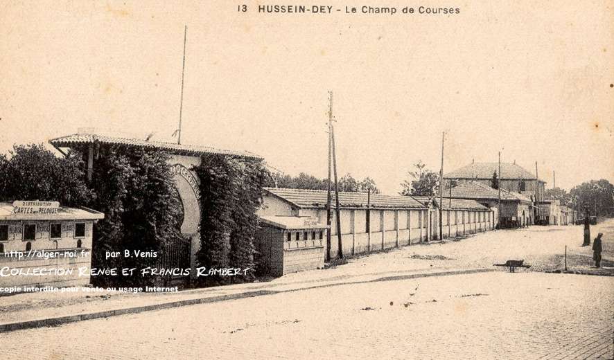 Hippodrome du Caroubier :le champ de courses