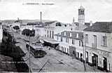 rue principale,avec un tramway,rue de Constantine a hussein-dey