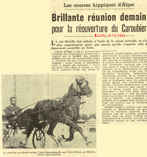 Les courses hippiques d'Alger