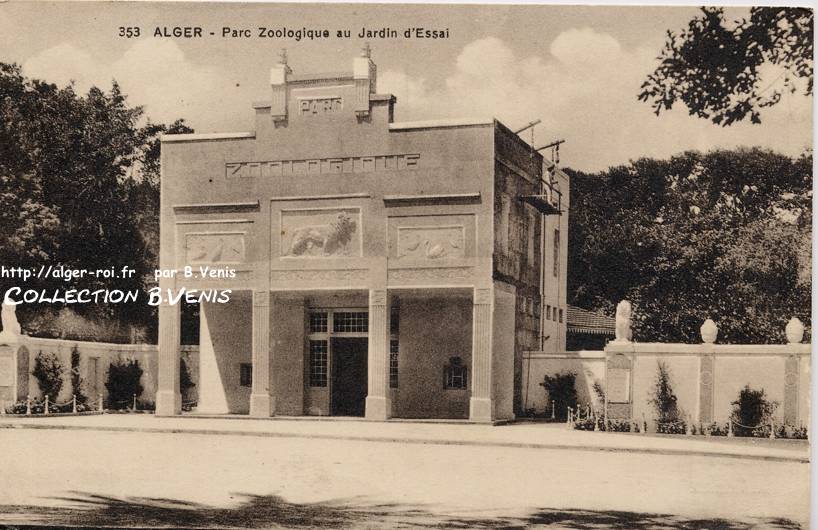 Entrée du parc zoologique