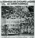 La kermesse des Groupes Laïques