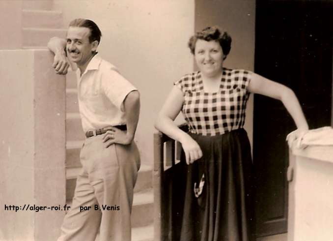 mon oncle Pierre, ma tante "Paulette", mes cousines Claude et Michelle 