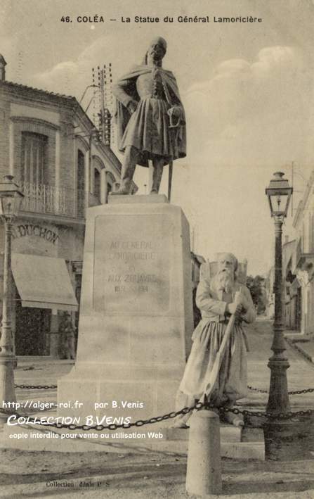 Statue du général Lamoricière