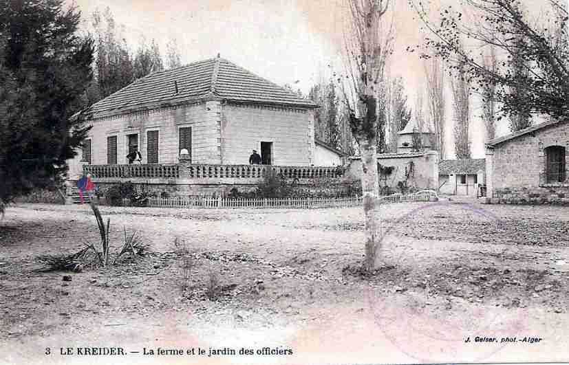 kreider,la ferme et le jardin des officiers