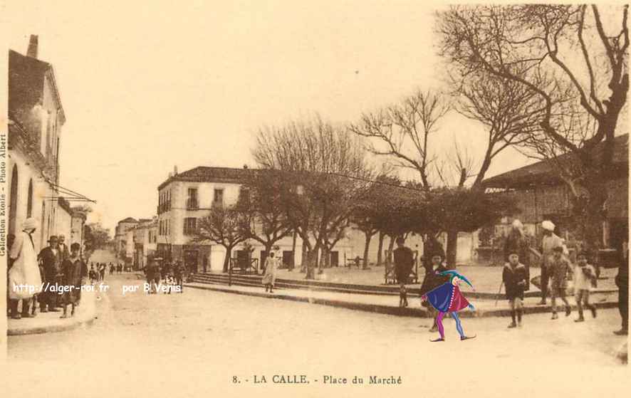 Place du marché, la calle