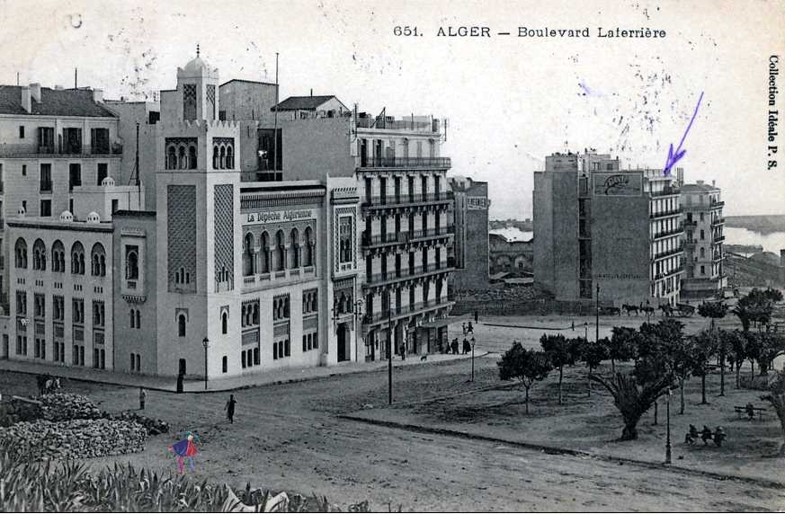 boulevard et square Laferrière