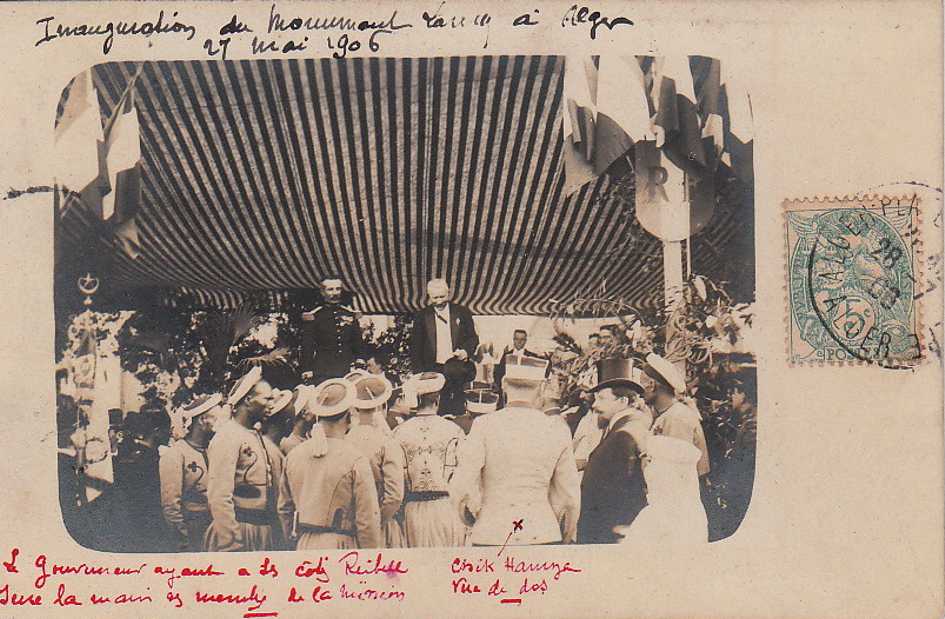 Inauguration du monument du commandant Lamy