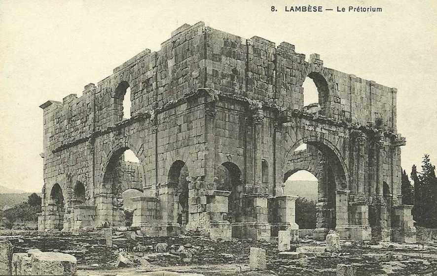 lambese,le pretorium