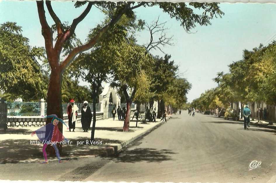 Le boulevard national.