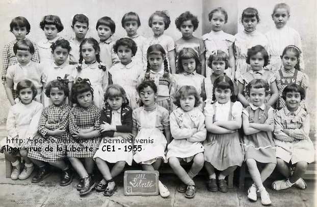 Cours élémentaire 1ère année, 1955-1956(?)