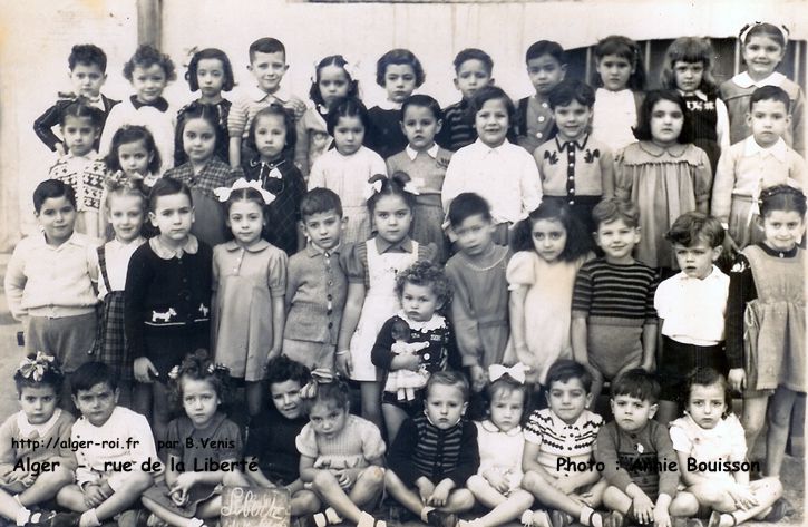 Maternelle de la rue de la Liberté, 1947-1948