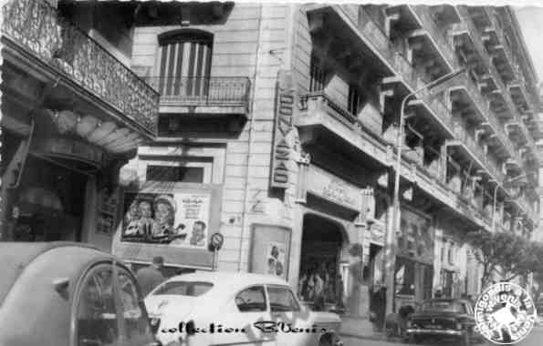 Alger :la rue Colonna d'Ornano et le cinéma Donyazad