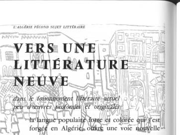 Fac-similé du titre de l'article de Georges Fallay