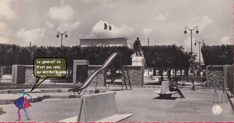 Jardin d'enfants et le général de Lourmel