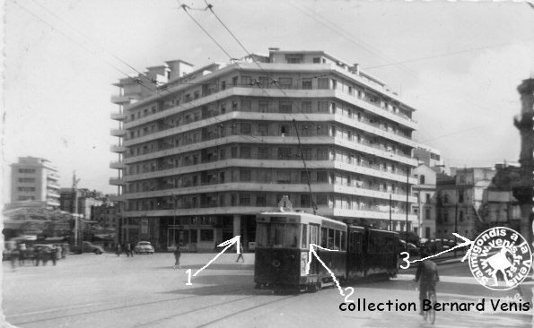 Alger place Mermoz ( ex Bab-el-Oued)