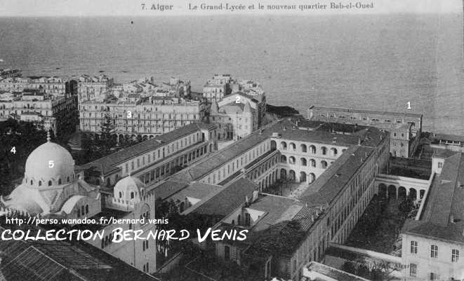 Le grand lycée et le nouveau quartier Bab-el-Oued 