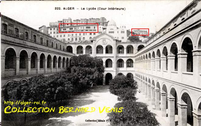 La cour intérieure , la cour centrale 