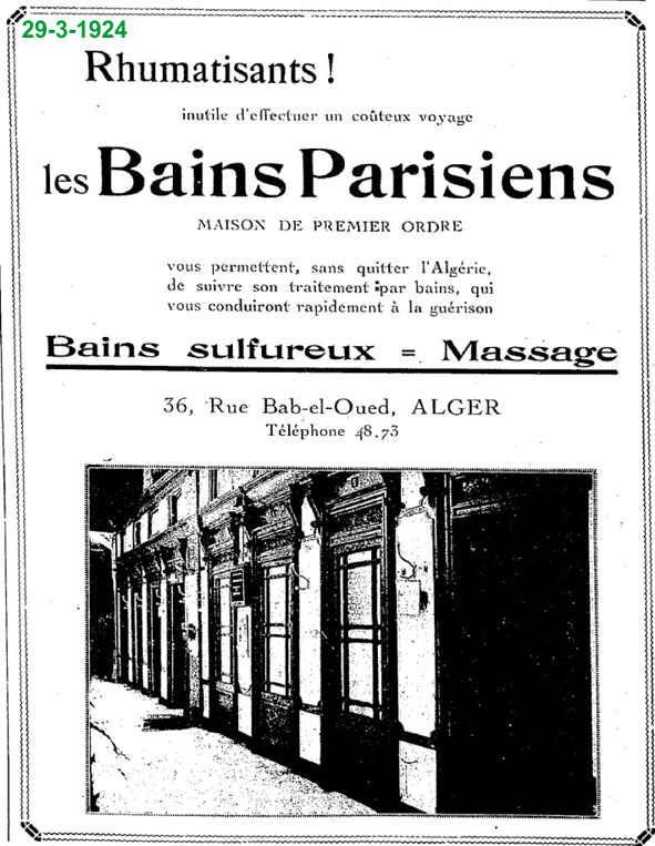 Les grands bains parisiens 