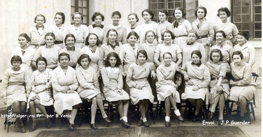 lycée de jeunes filles Delacroix à Alger, rue Charles Péguy 