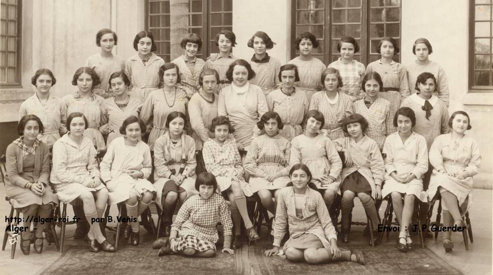 lycée de jeunes filles Delacroix à Alger, rue Charles Péguy 