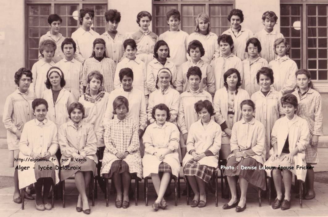 Classe de 3eB3, 1961-1962, lycée Delacroix