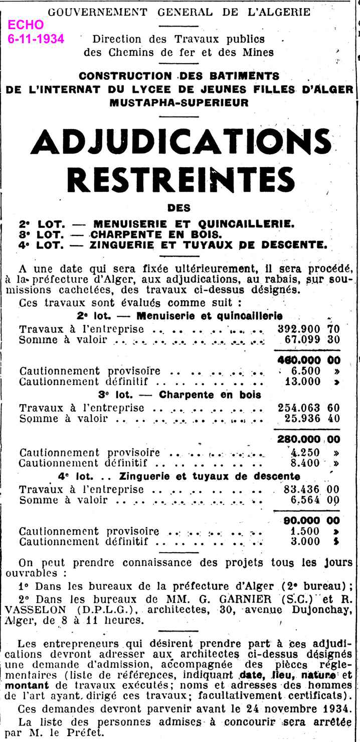 CONSTRUCTION DES BATIMENTS 