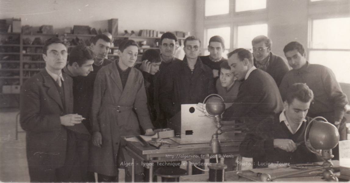 l'atelier de la section radio 1958/1959