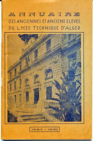 Annuaire des anciens et anciennes élèves du lycée technique