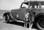 1949 ou 50, voiture de l'oncle jeantet