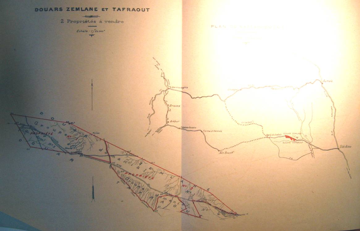 le titteri,maginot ou chellalat-el-adhaoura,douar zemlane et tafraout