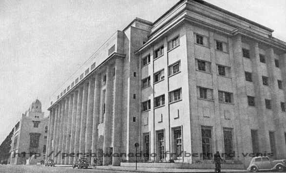 Façade sur le boulevard Carnot